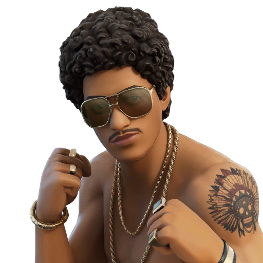 BRUNO MARS GUARANTEED SKIN + MAIL ACCESS
