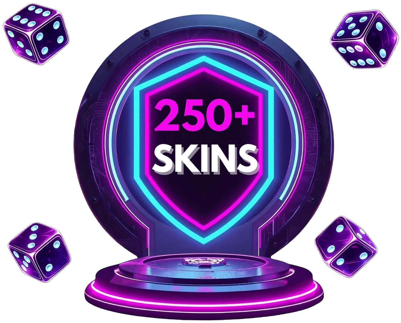 250-350 SKINS + MAIL ACCESS
